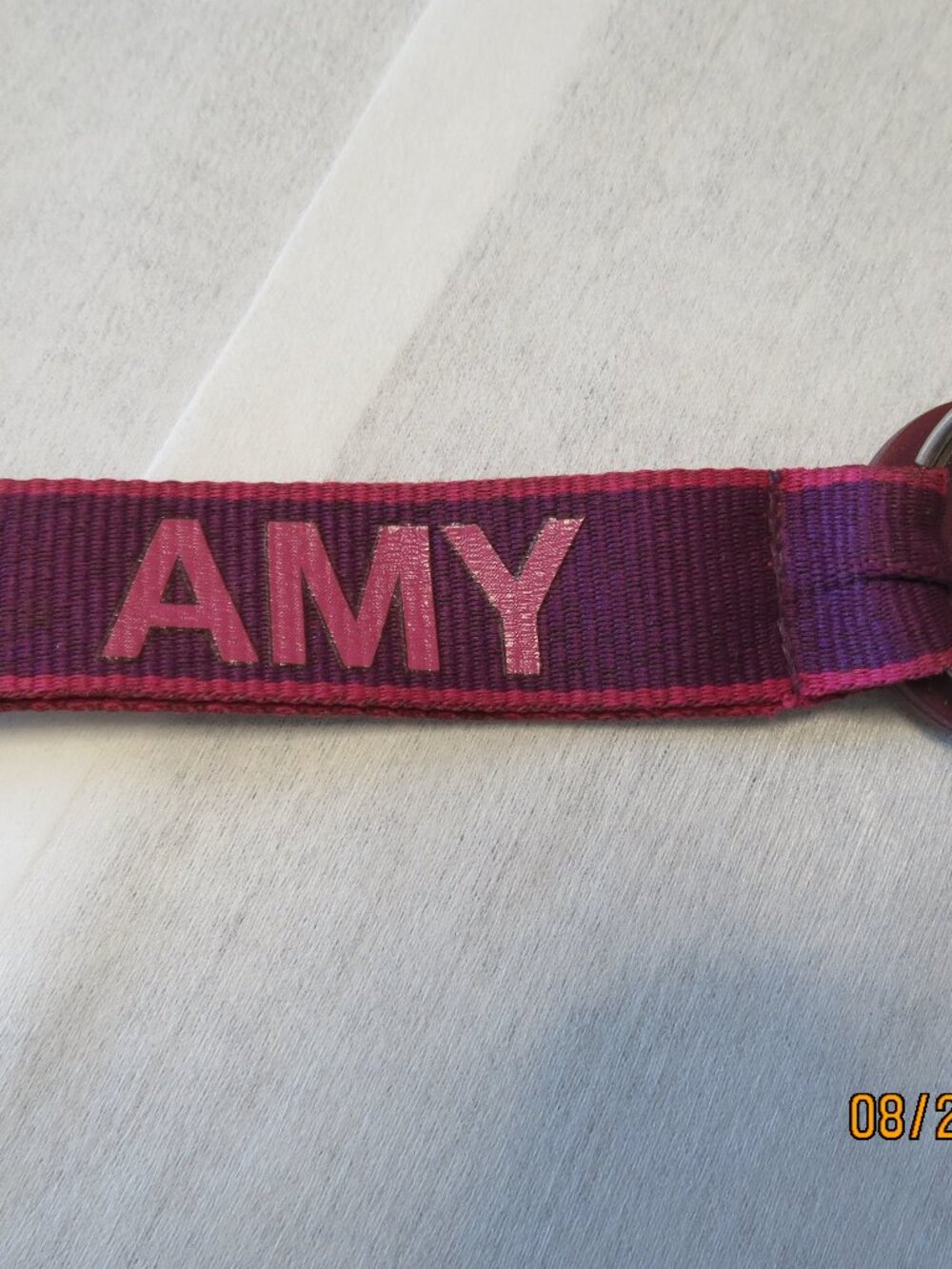 USED- Embroidered Amy Keychain early 00s